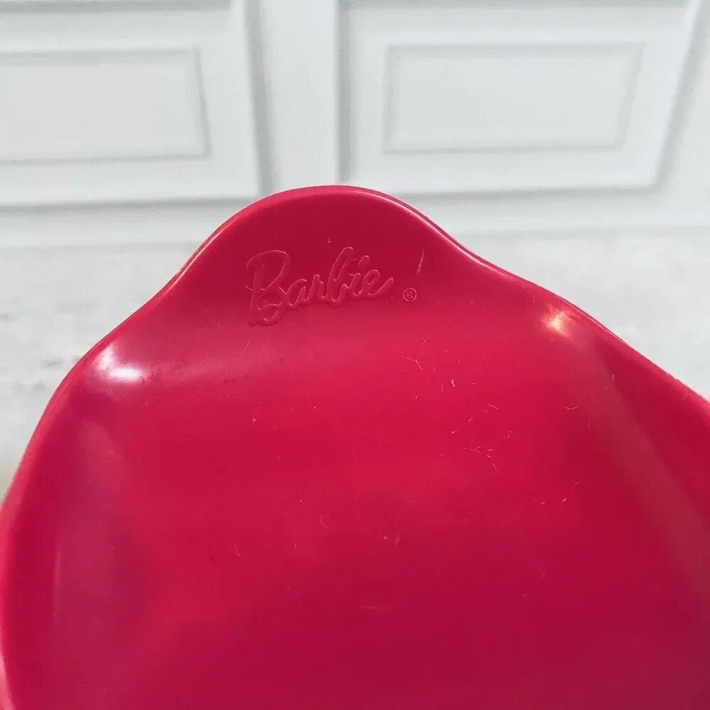 Barbie Doll Dollhouse Pink Counter Chair Kitchen Furniture Replacement Piece